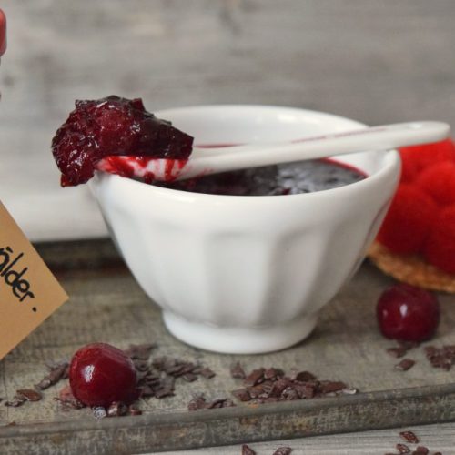 Schwarzwälder Kirschmarmelade