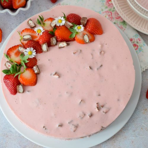Erdbeertorte mit Yogurette