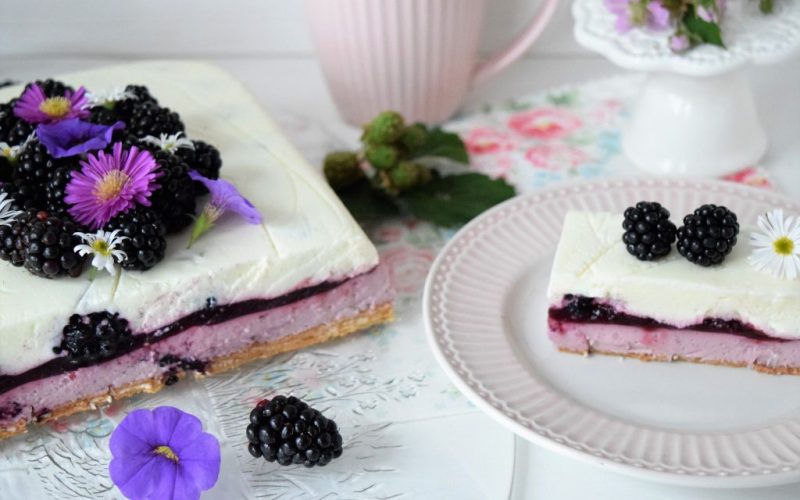 No Bake Brombeer-Torte