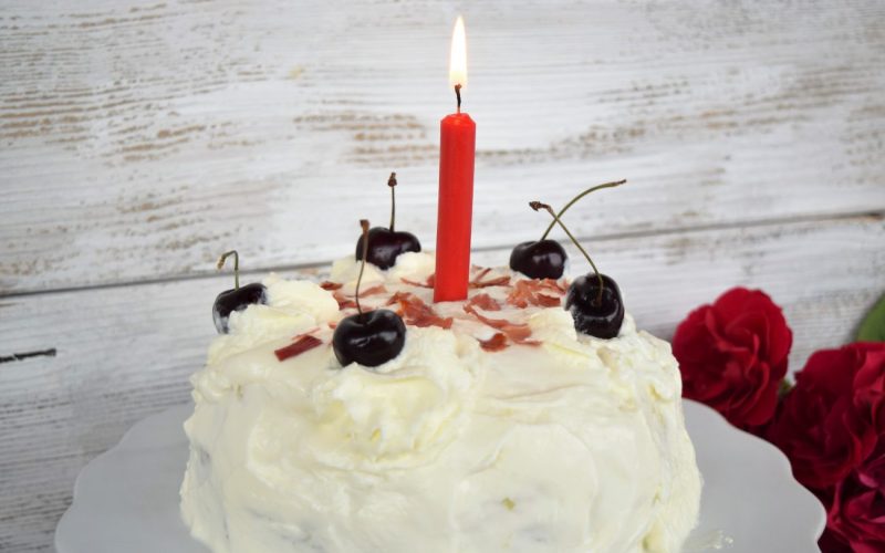 Herzhaft, Schwarzwälder Kirschtorte, Hackfleisch, Kartoffelpüree, Blackforestktichen