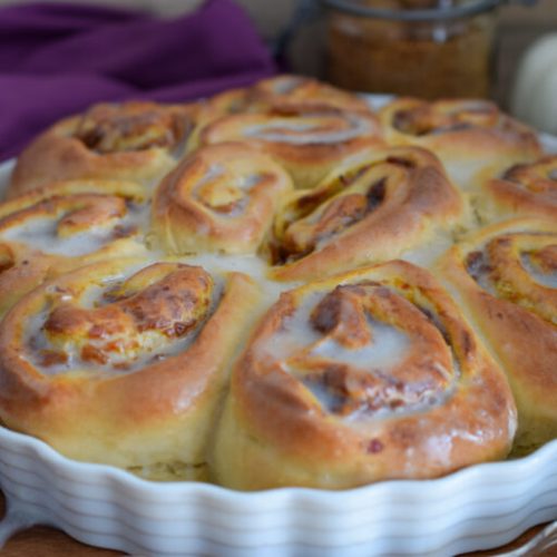 Pumpkin-Spice Schnecken