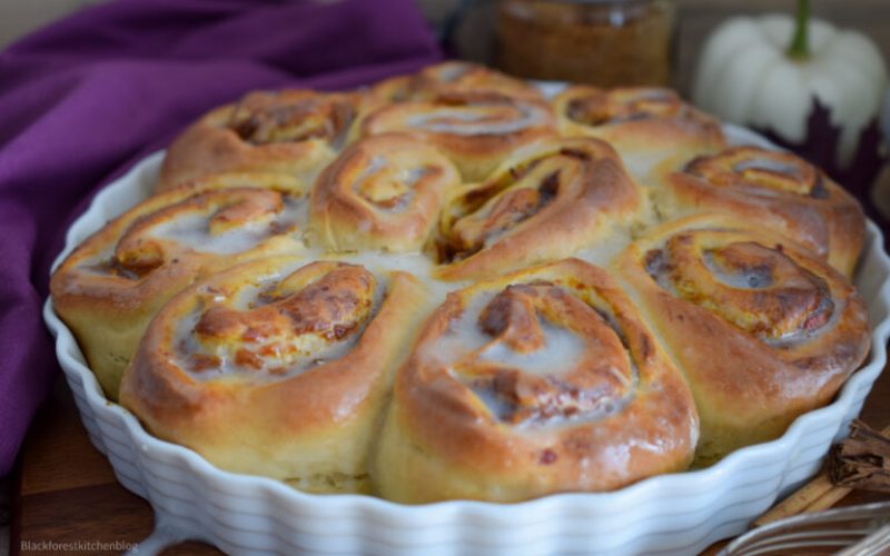 Pumpkin-Spice Schnecken