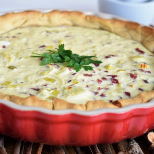 Herbstliche Quiche