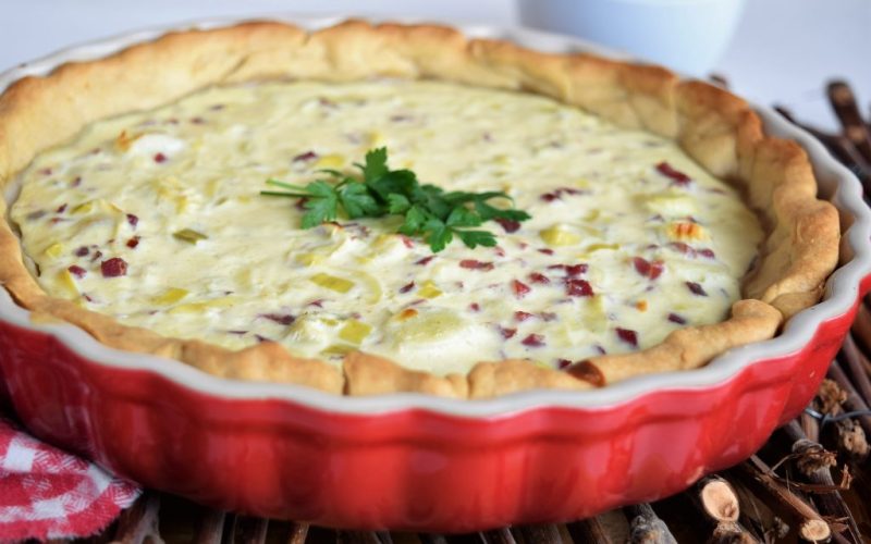 Herbstliche Quiche