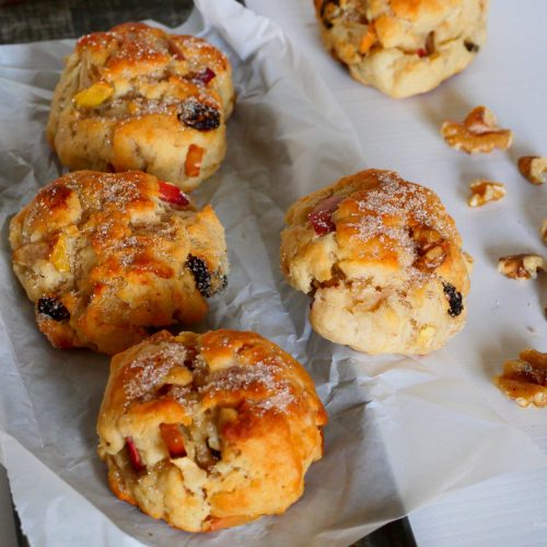 Herbstliche Apfelbällchen