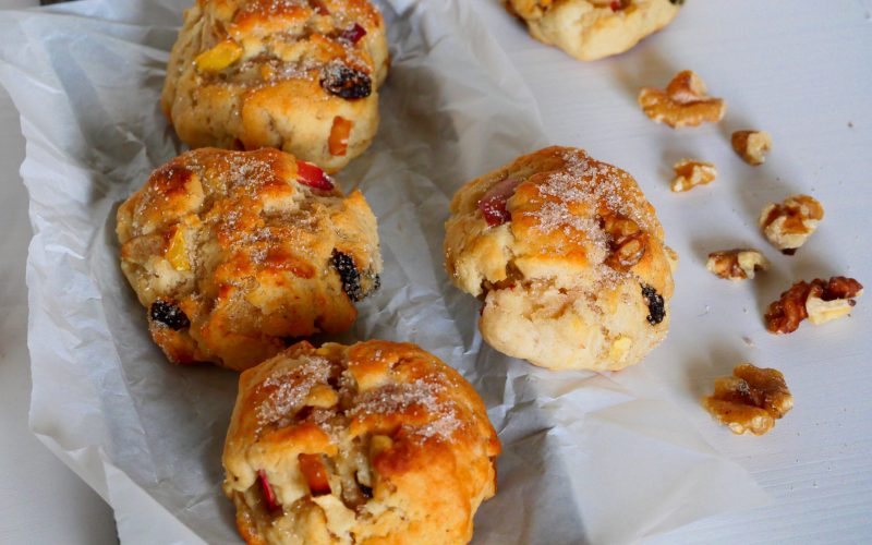 Herbstliche Apfelbällchen