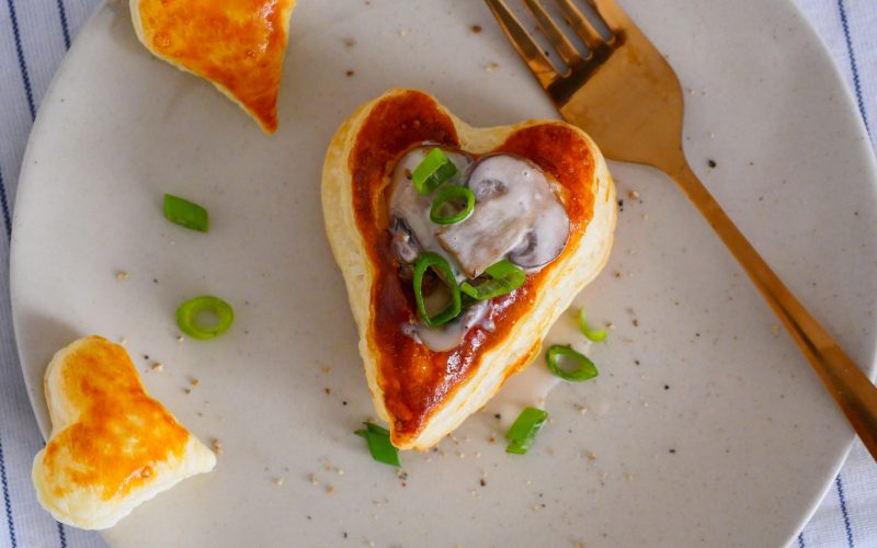 Pasteten zum Valentinstag