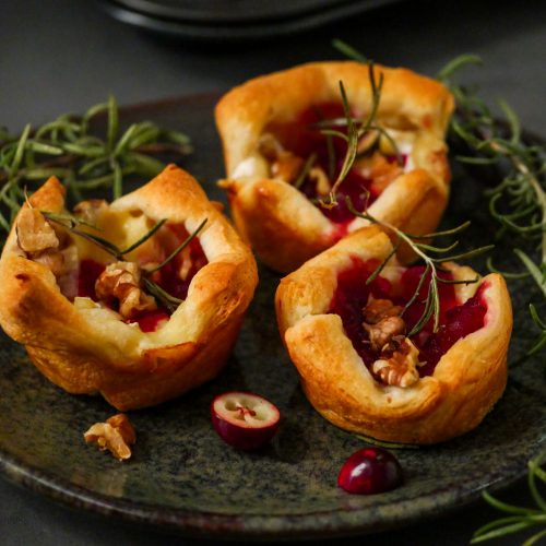 Cranberry Brie Häppchen