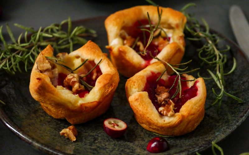 Cranberry Brie Häppchen