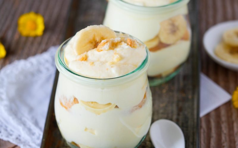 Bananenpudding wie aus der Magnolia Bakery in NY