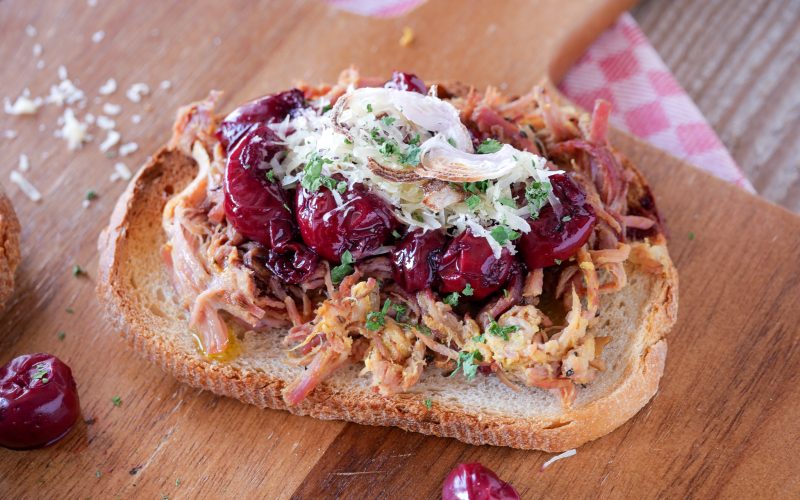 Pulled Schäufele-Brot