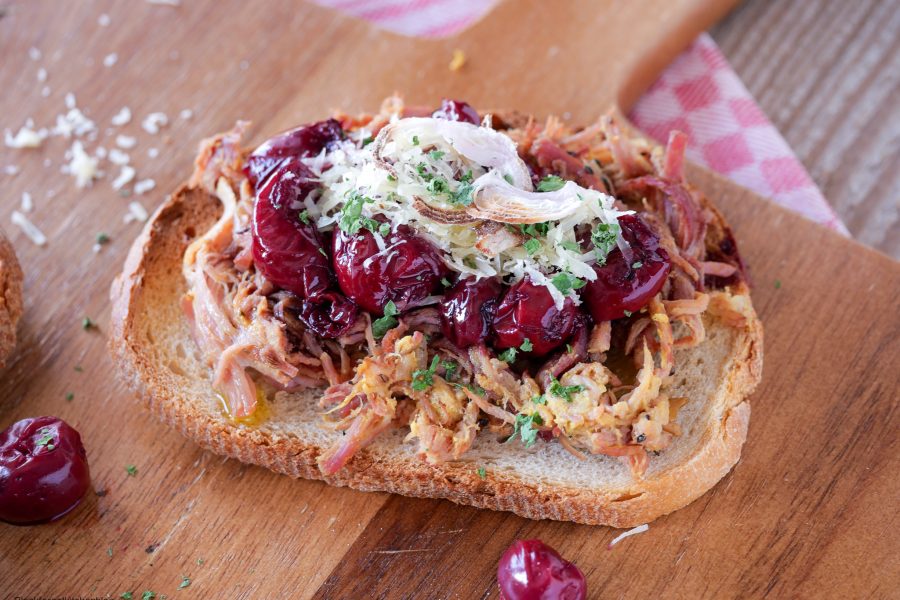 Pulled Schäufele-Brot