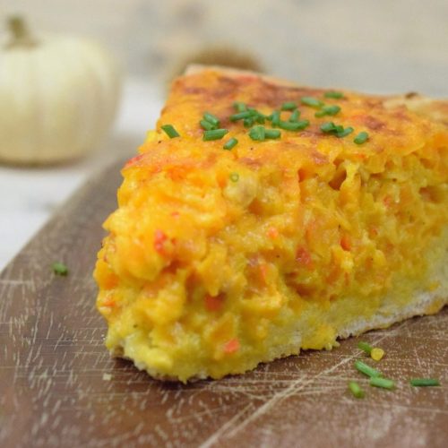 Herbstlicher Kürbiskuchen