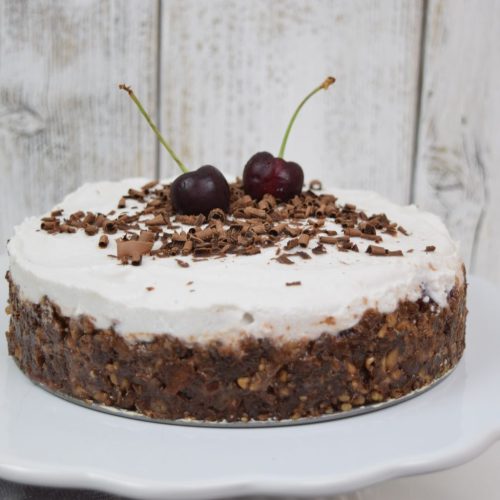Vegane Schwarzwälder Kirschtorte